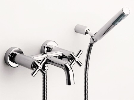 Mezclador bimando de bañera y ducha