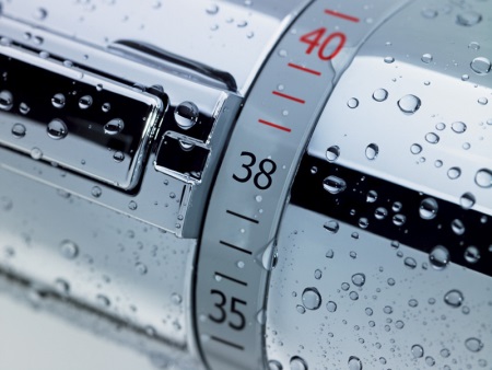 Termostatiskt styrd mekanisk blandare