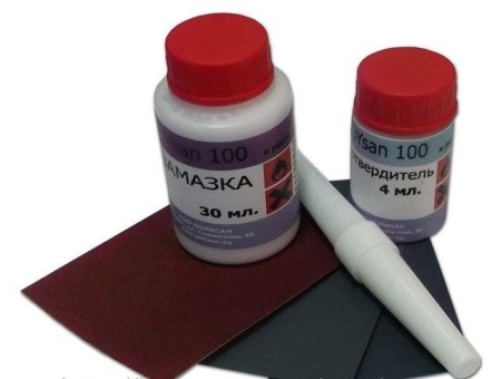 Réparation d'un bac à douche fissuré