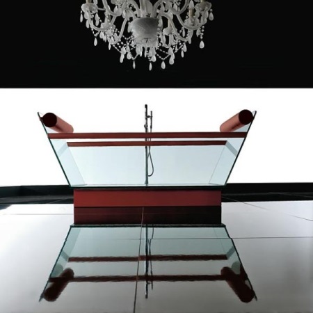 La bañera de cristal Milo