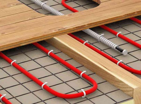 Installation av golvvärmekabel