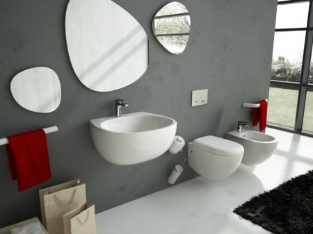 Možnosti zaključnih del po namestitvi sistema WC in bideja