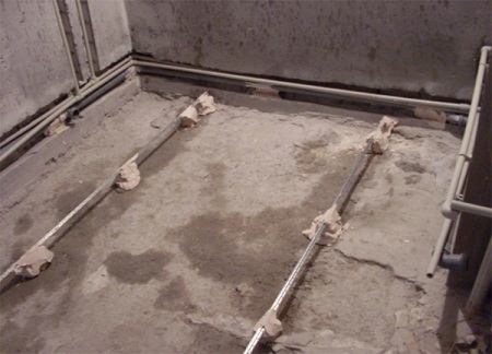 Монтиране на блокове за замазка