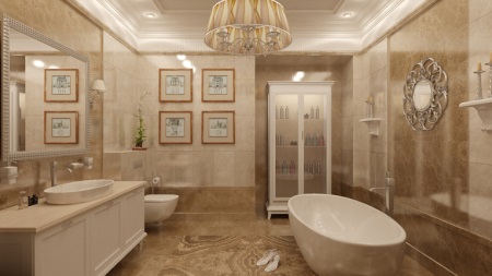 Bagno in stile classico