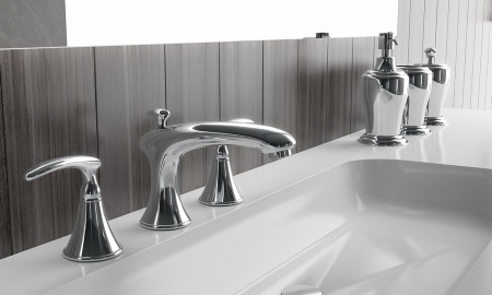 Accesorios metálicos para el baño 