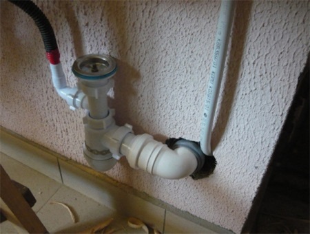 Clogged siphon washing machine