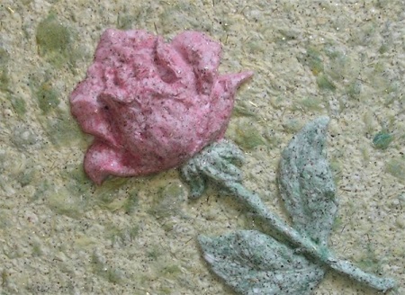 Βαμμένη διακοσμητική ταπετσαρία