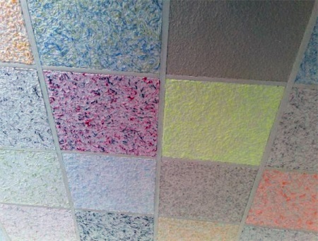 Χρωματική παλέτα της υγρής ταπετσαρίας