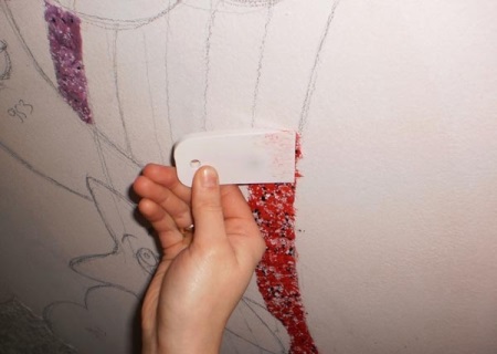 Ταπετσαρία με υγρή ταπετσαρία