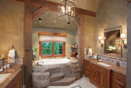 Μεγάλο μπάνιο σε στυλ χώρας