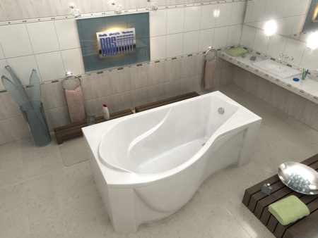 Акрилна вана от BAS Русия