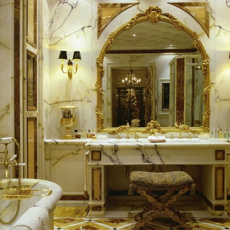 Κομψό τραπέζι ματαιοδοξίας μπάνιου