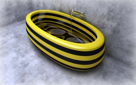 Oudon värinen kylpyamme