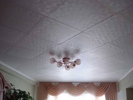 Azulejos de techo diamante