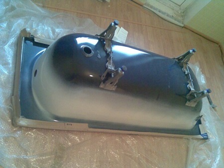 Звукоизолирана стоманена вана