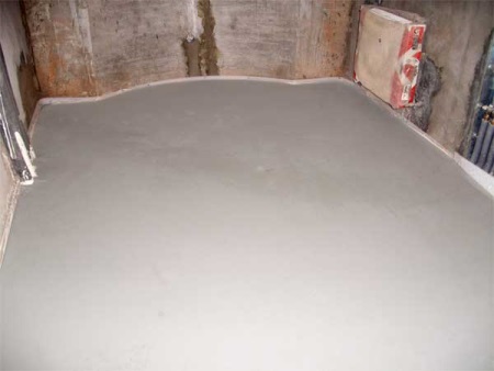 セメント・アクリル系床材