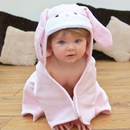 Бебешка кърпа със зайче