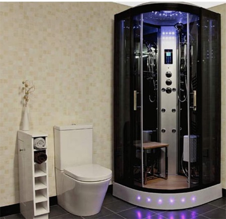 Καμπίνα ντους με σάουνα και υδρομασάζ