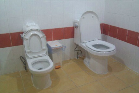 Installazione della toilette per bambini