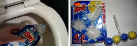 Toalettrengöringsmedel och geler