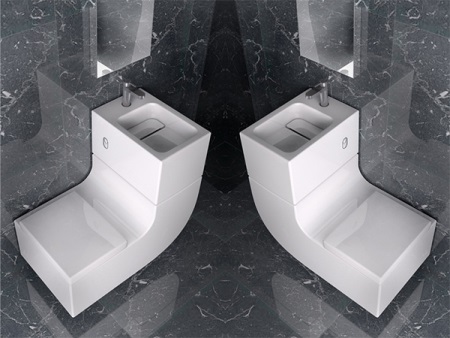 Monobloque con lavabo