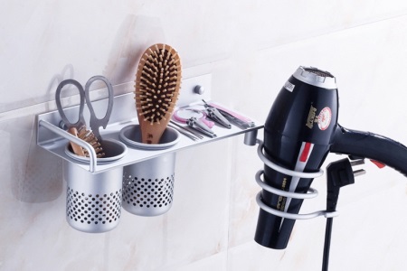 Consejos para el soporte del secador de pelo en el baño