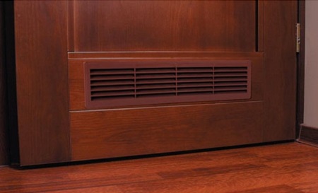 Belüftete Badezimmertür