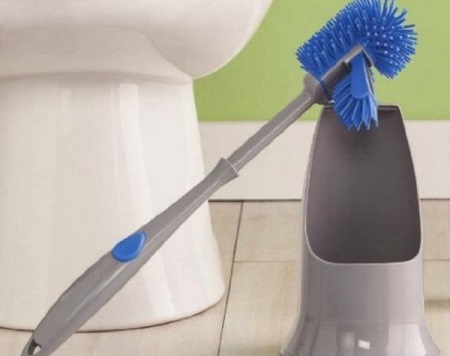 Pflege der Bodentoilettenbürste