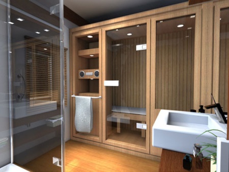Infrarot-Saunen für Wohnungen