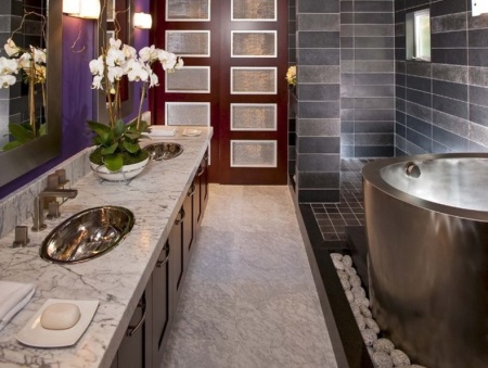 How to install a metal bath