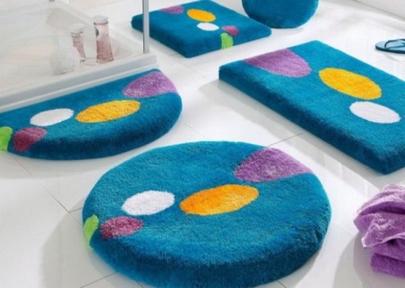 Badmattor av polyester för barn