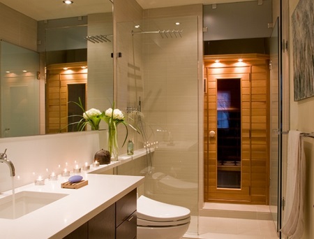 Οργανισμοί που εγκρίνουν μια ανακαίνιση σπιτιού για μια μίνι σάουνα