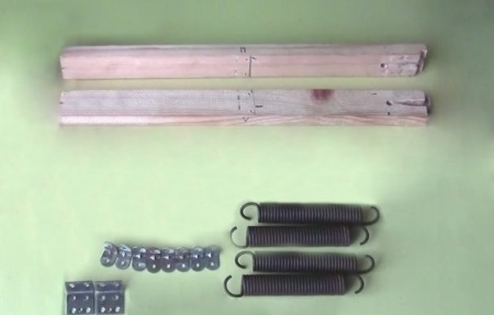 Ръчно изработена сушилня за пране с въже