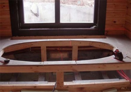 Construir un marco de bañera de madera