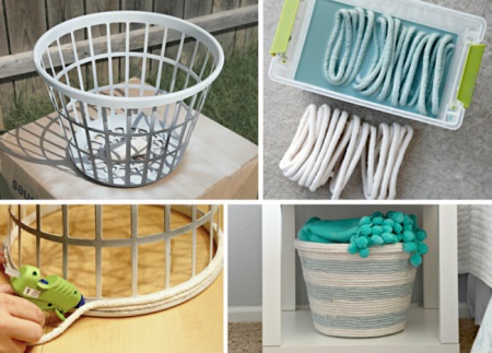 Panier à linge fait main pour votre salle de bains