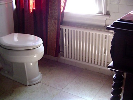 Radiateur en acier pour le chauffage de la salle de bains