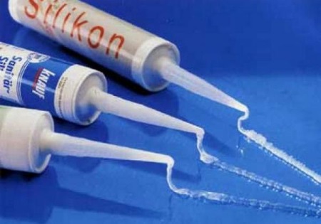 Vienos dalies silikoniniai vonios kambario sandarikliai