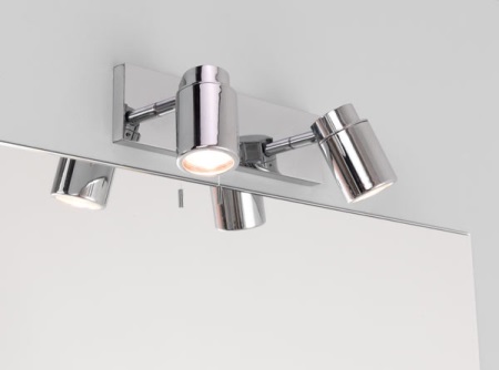 Downlighting per lo specchio del bagno