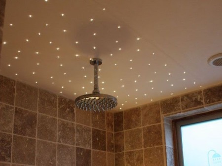 Upotettavien kylpyhuoneen valaisimien kosteudenkestävyys