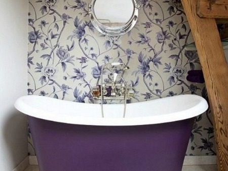 Baño de violetas