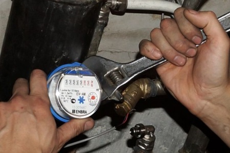 Tätning av vattenmätaren