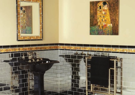 Finiture per il bagno in stile Art Déco