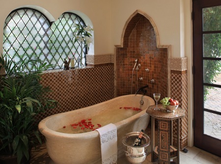 Moroccan bathroom