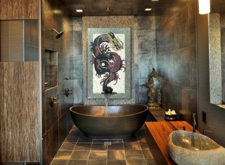 Chinese Style Bathroom
