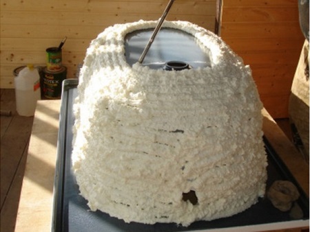 Insonorización del baño de hierro y acero