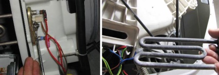 Come rimuovere il riscaldatore da una lavatrice