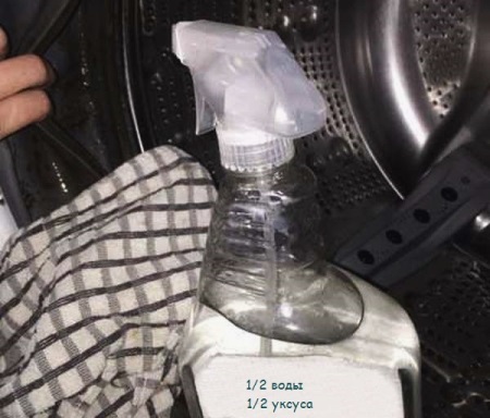 Essig für Waschmaschinentrommel