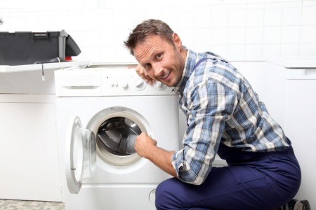 The washing machine beats electric shock - causes