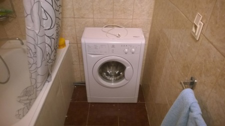 Compliance with simple rules to prevent the washing machine from electrocution