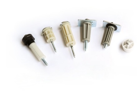 Variety of transport bolts on washing machines